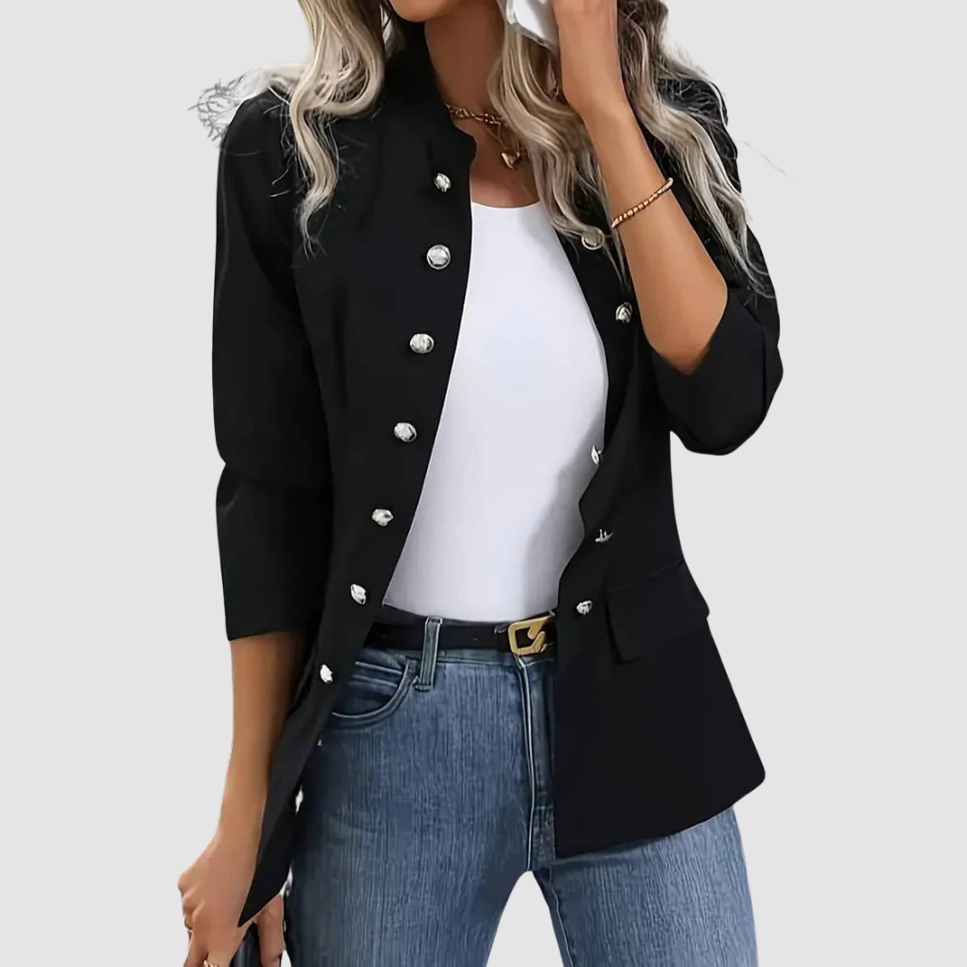 Adrienne | Stylish Blazer – Black