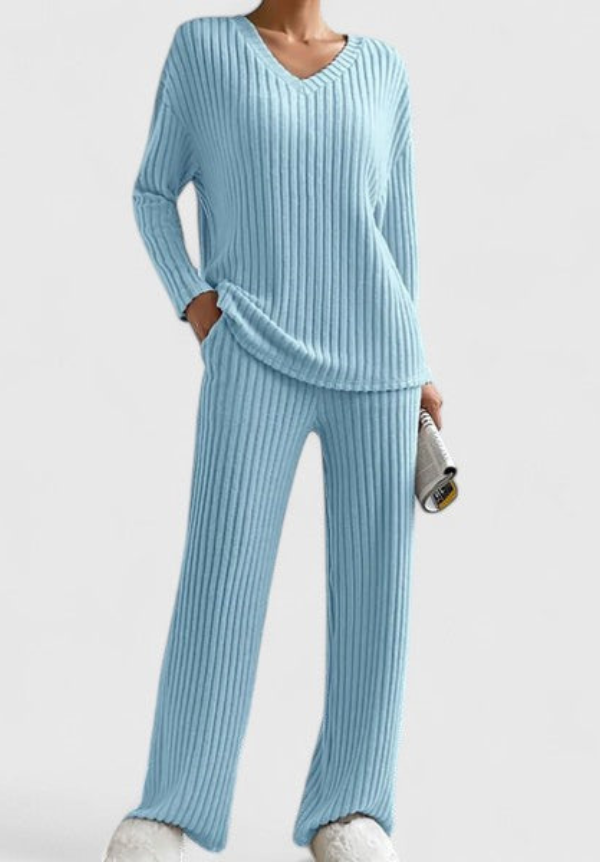 Angeline | Comfortable Set – Sky Blue