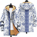 Ava | Art-Inspired Hooded Cardigan