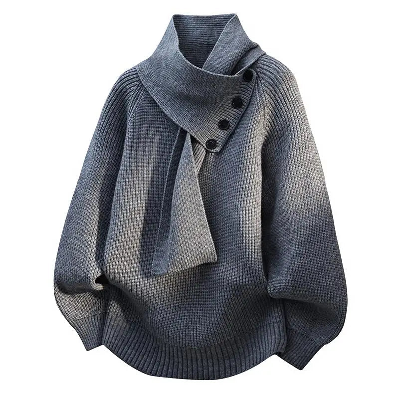 Alysa | Cozy Sweater – Gray