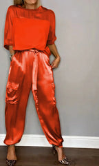 Azelda | Luxe Stylish Flowing Two Piece Set