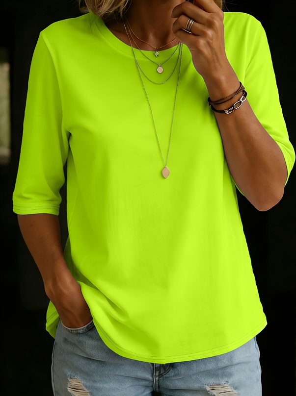 Calvera | Comfort Coverage Shirt – Yellow-Green