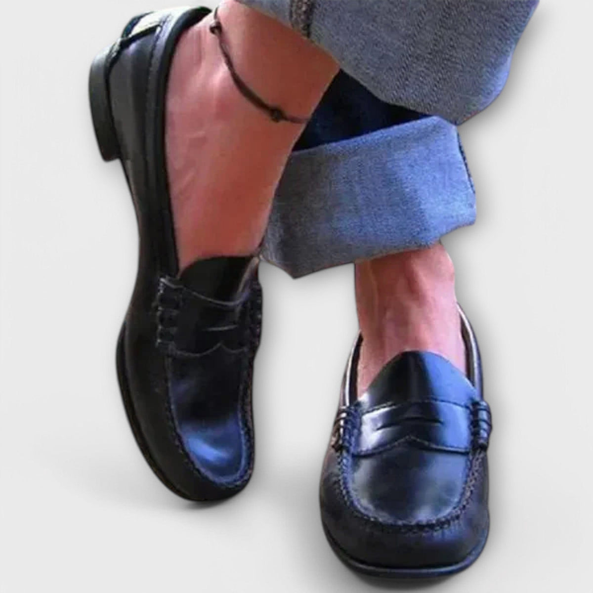 Eline | Classic Loafers – Black