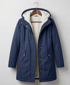 Marjorie Cozy Hooded Weatherproof Coat