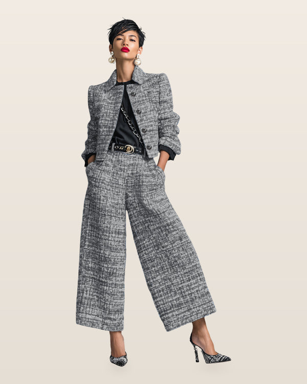 Akira | Stylish Two-Piece Set – Black