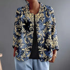 Nolwen | Baroque Scroll Blouse