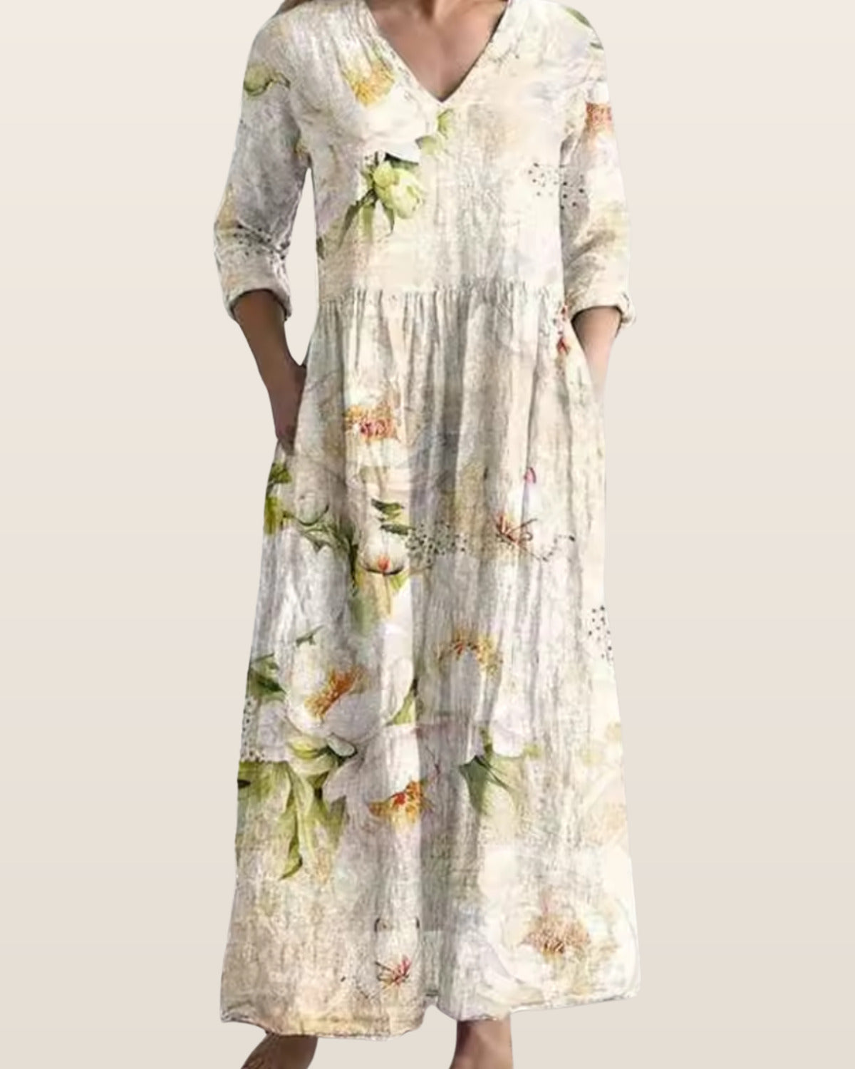 Anne | Floral Maxi Dress