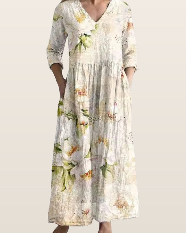 Anne | Floral Maxi Dress