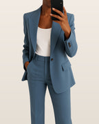Ava | Chic Two-Piece Blazer & Trouser Set