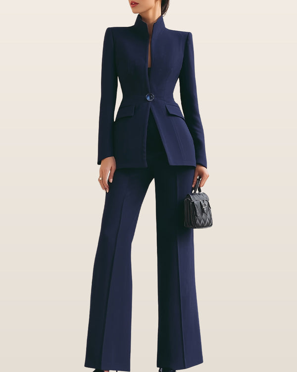 Avery | Elegant Blazer & Pants Suit Set