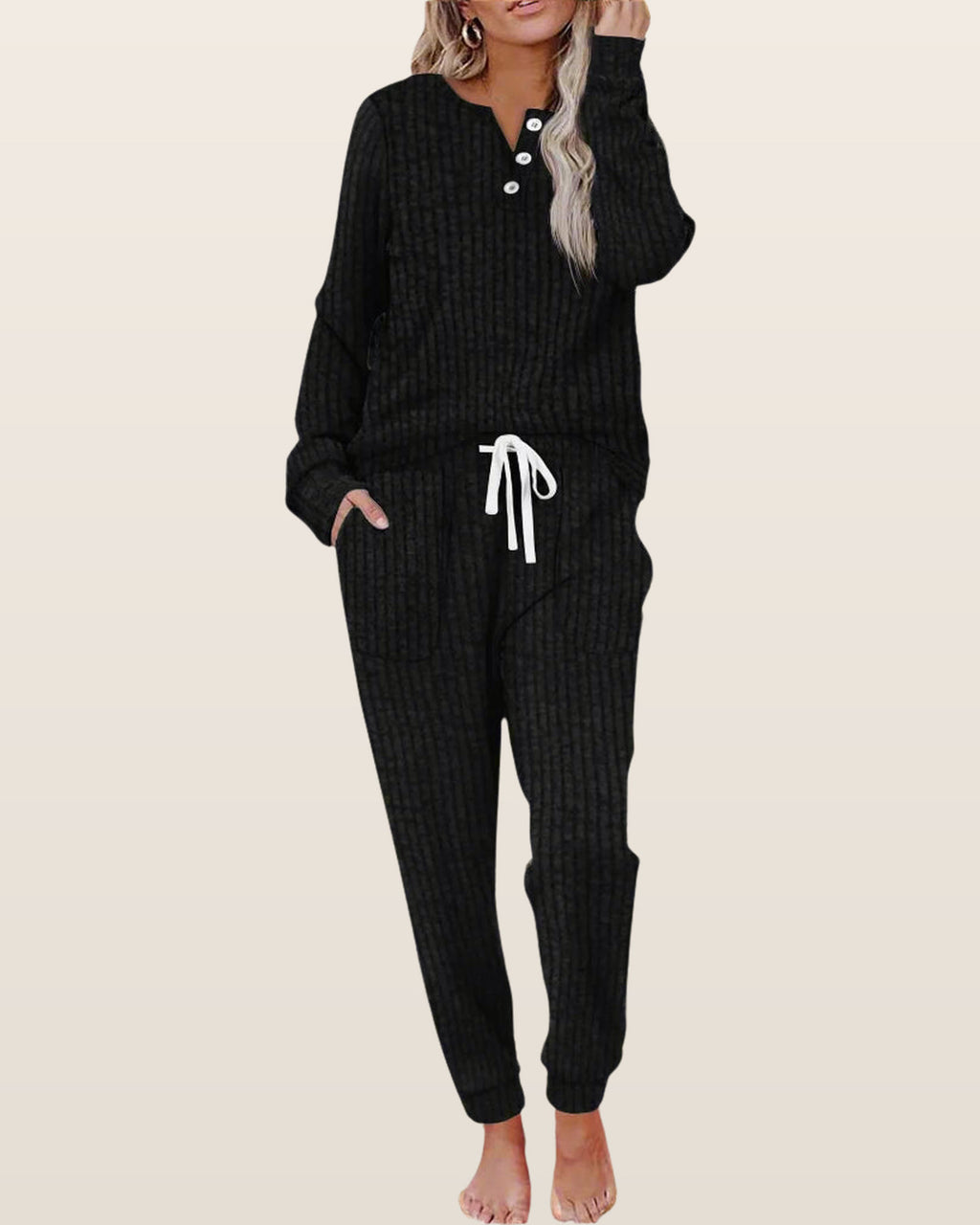 Avery | Relaxed Drawstring Lounge Set
