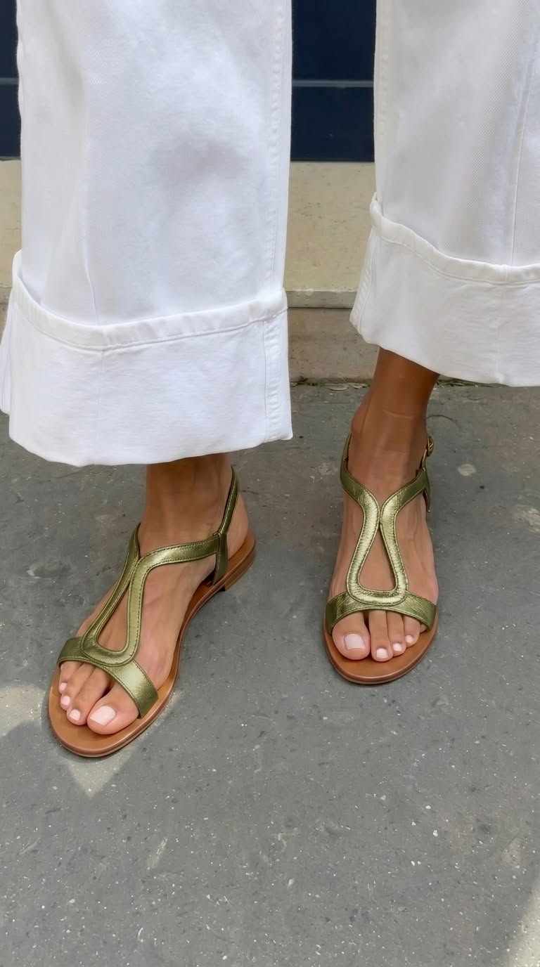 Jenny | Summer Sun Sandals – Green