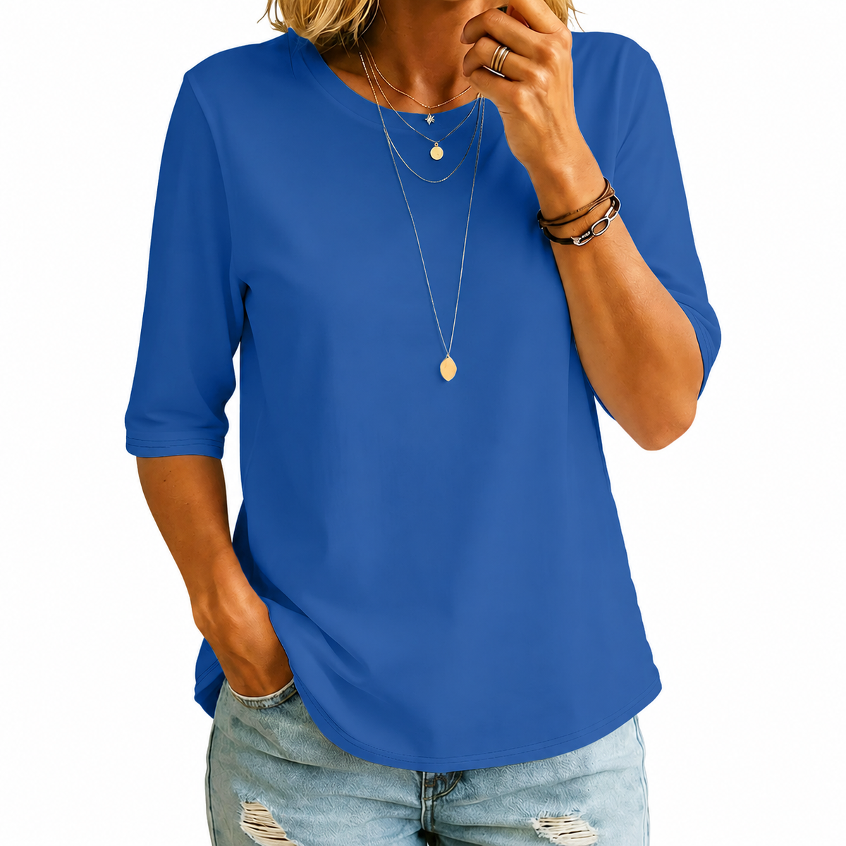 Calvera | Comfort Coverage Shirt – Royal Blue
