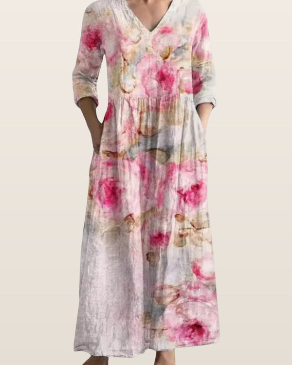 Barbara | Floral Maxi Dress