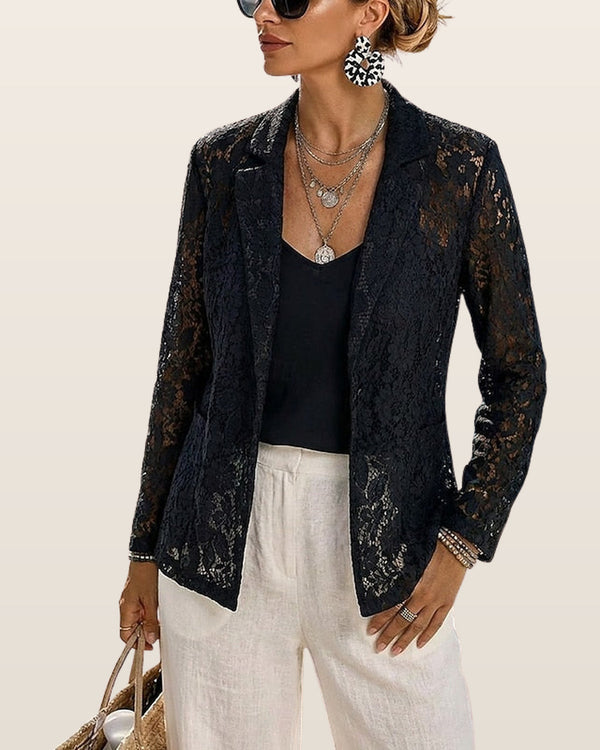 Beatrix | Refined Open-Front Blazer
