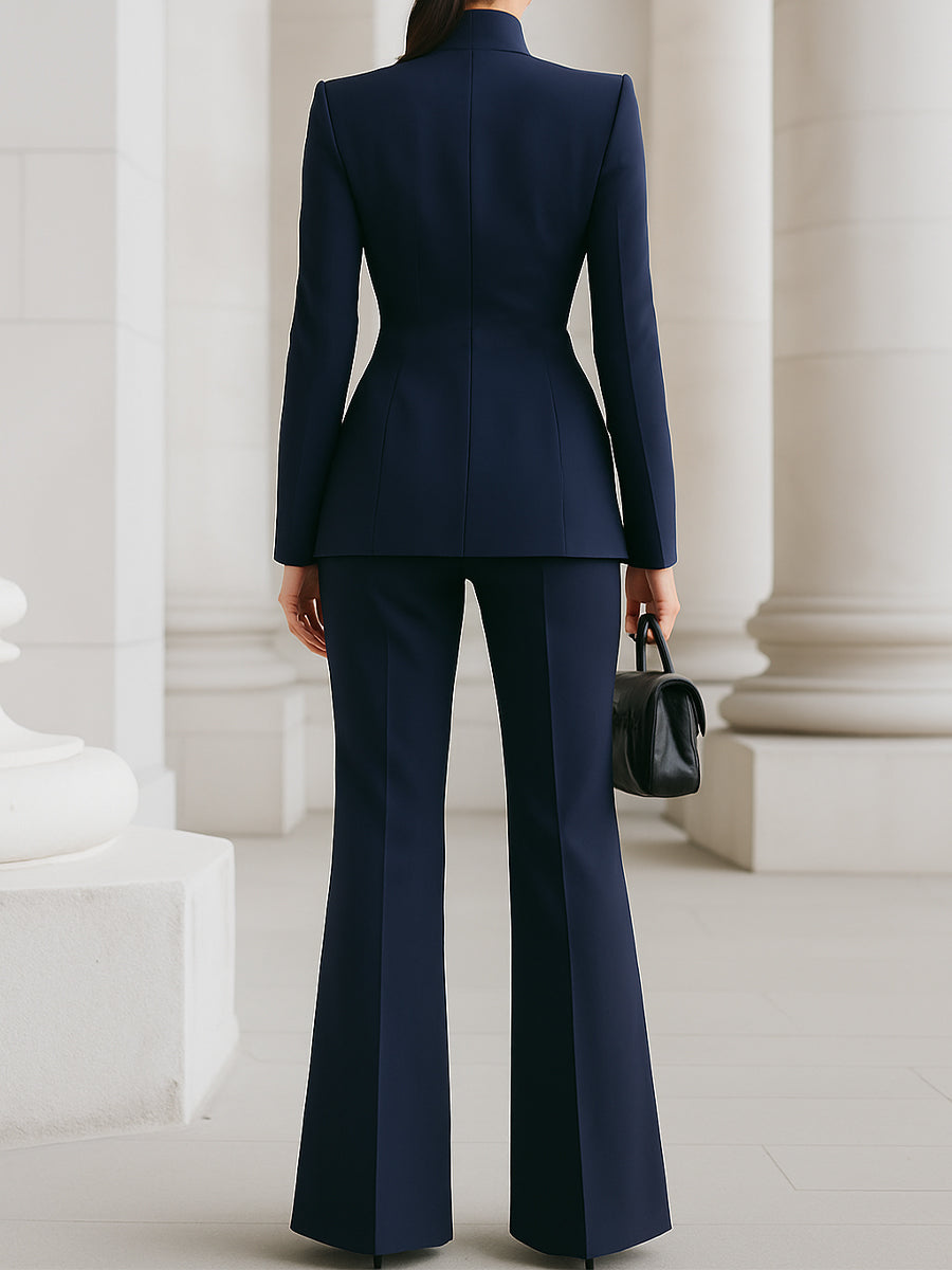 Avery | Elegant Blazer & Pants Suit Set