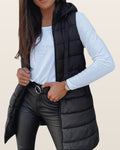 Betty | Long Hooded Puffer Jacket