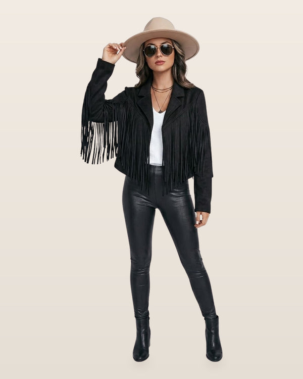 Bianca | Fringe Jacket For Women
