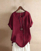 Amaya | Effortless Button Detail Summer Blouse