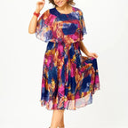 Brooklyn | Comfortable Plus Size Chiffon Dress