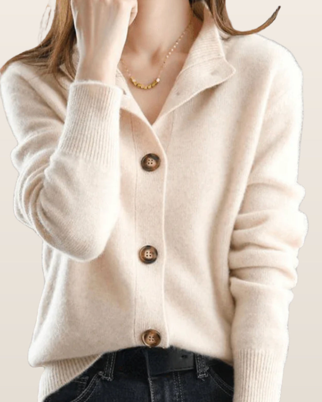 Claire | Retro-Style Knit Cardigan