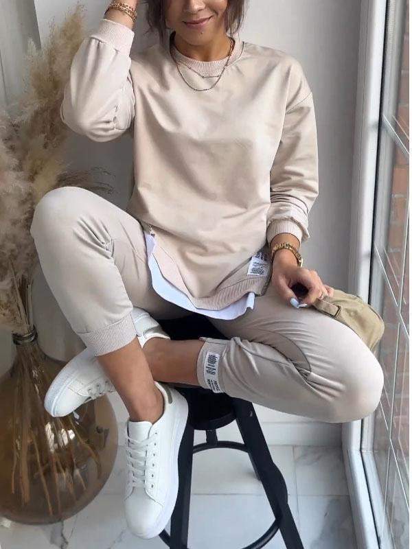 Alice | Comfortable Loungewear Set – Khaki