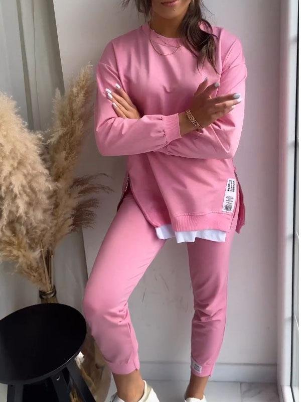 Alice | Comfortable Loungewear Set – Pink