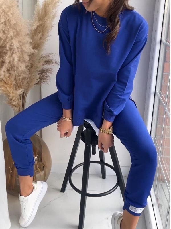 Alice | Comfortable Loungewear Set – Blue