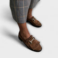 Brigitte | Refined Brown Loafer