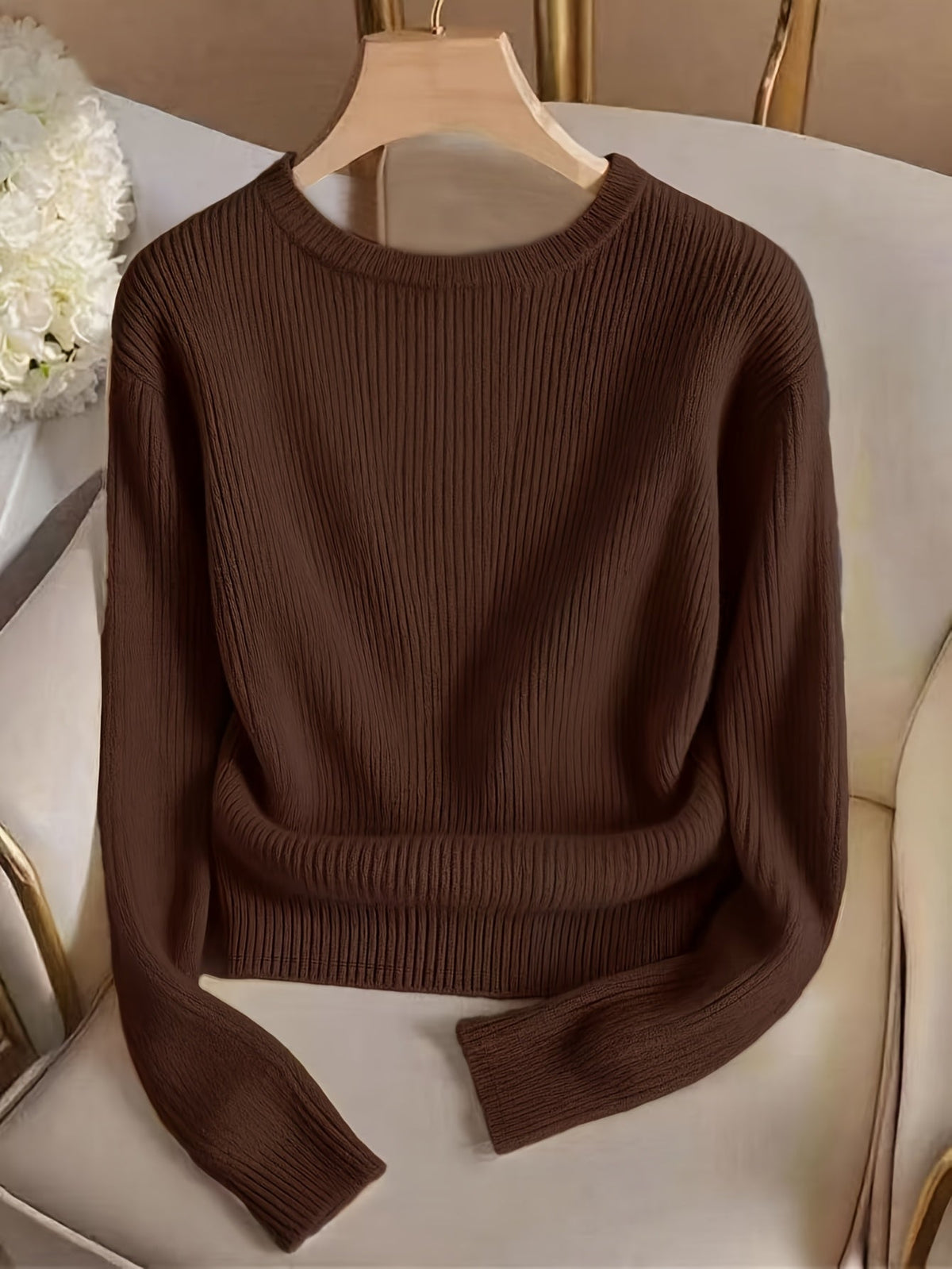 Adelaide | Refined Ribbed Sweater