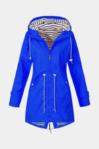Aria Waterproof Jacket with Adjustable Hood
