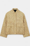 Alvera Textured Casual Jacket Featuring Practical Pockets