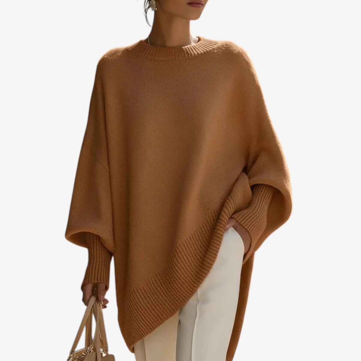 Aureliana | Comfortable Sweater – Brown