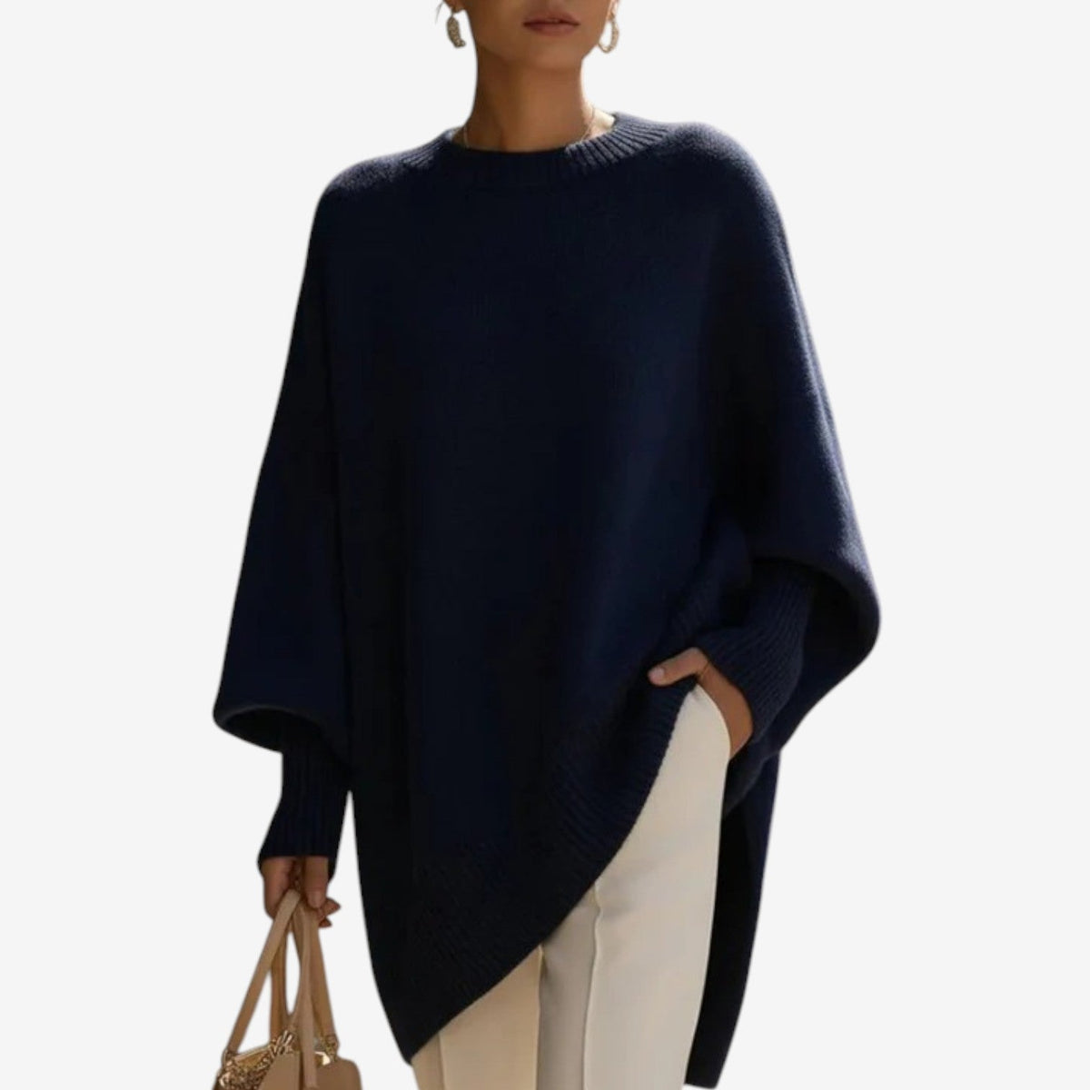 Aureliana | Comfortable Sweater – Dark Blue
