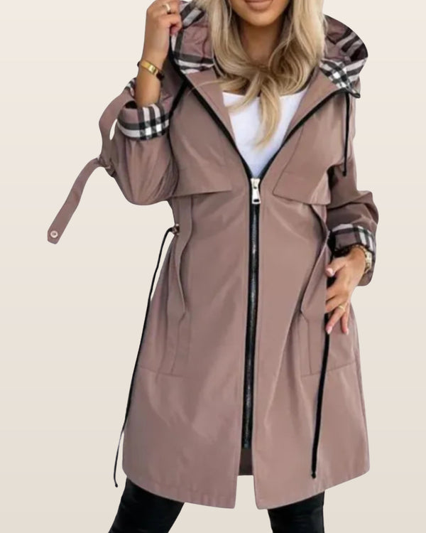 Imogen | Waterproof Zip Coat