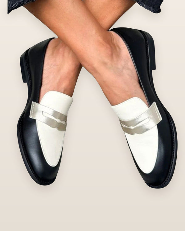 Iris | Elegant Black Loafers