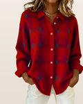 Ivalene | Plaid Button Cardigan