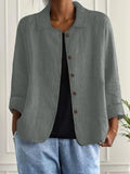 Amabilia | Soft Green Grey Blouse