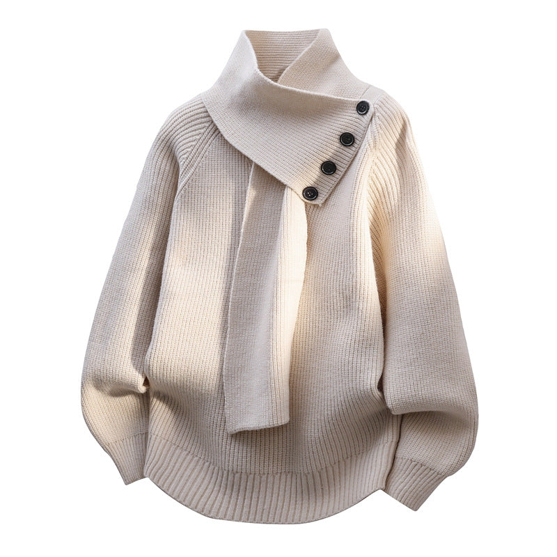 Alysa | Cozy Sweater – Beige