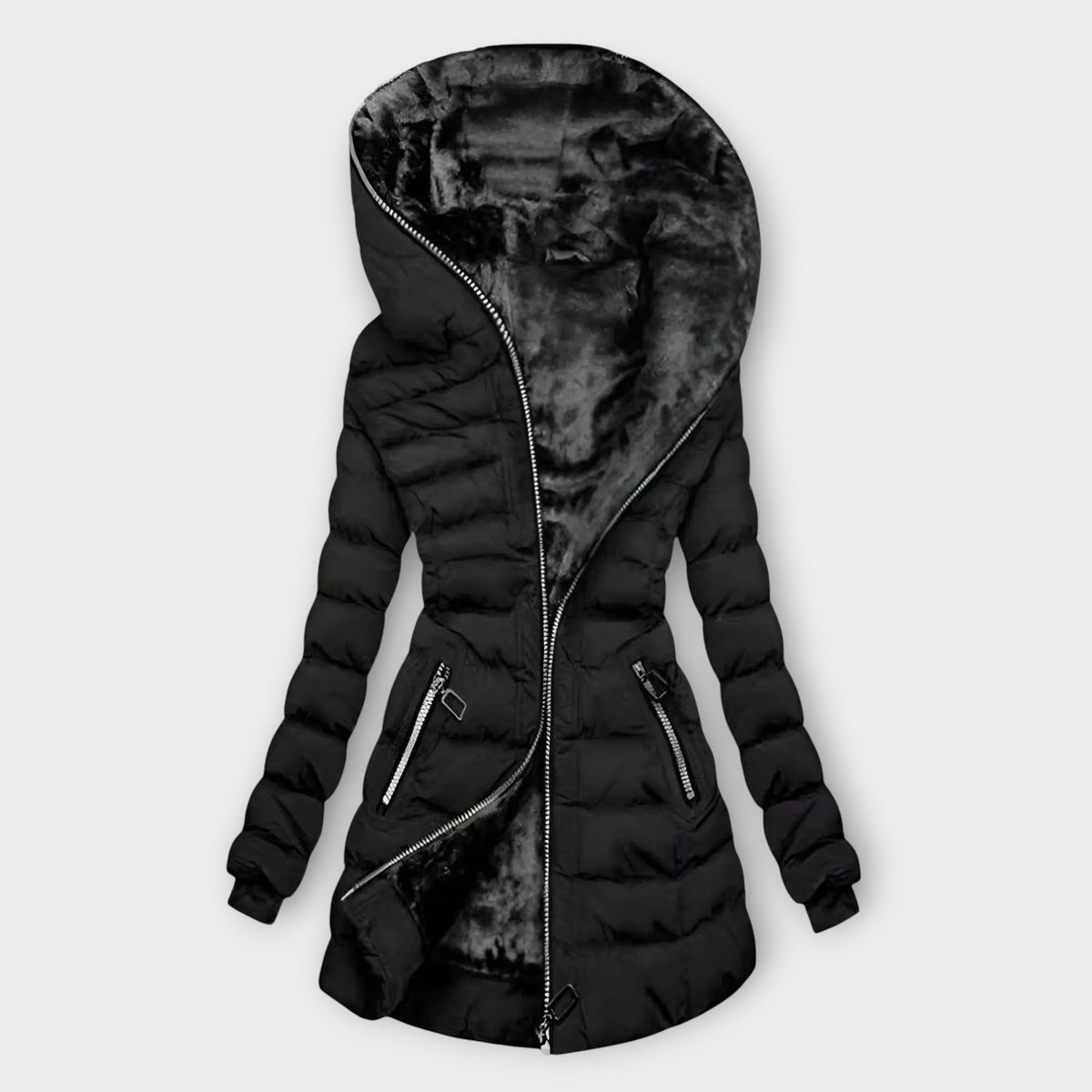 Florisse | Classic Winter Coat – Black (Almost sold out)