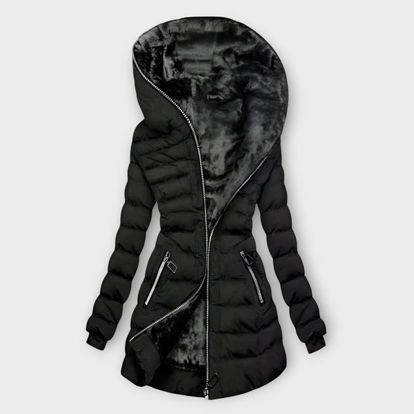 Florisse | Classic Winter Coat – Black