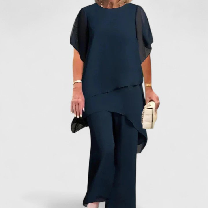 Cassie | Sophisticated Set – Navy Blue