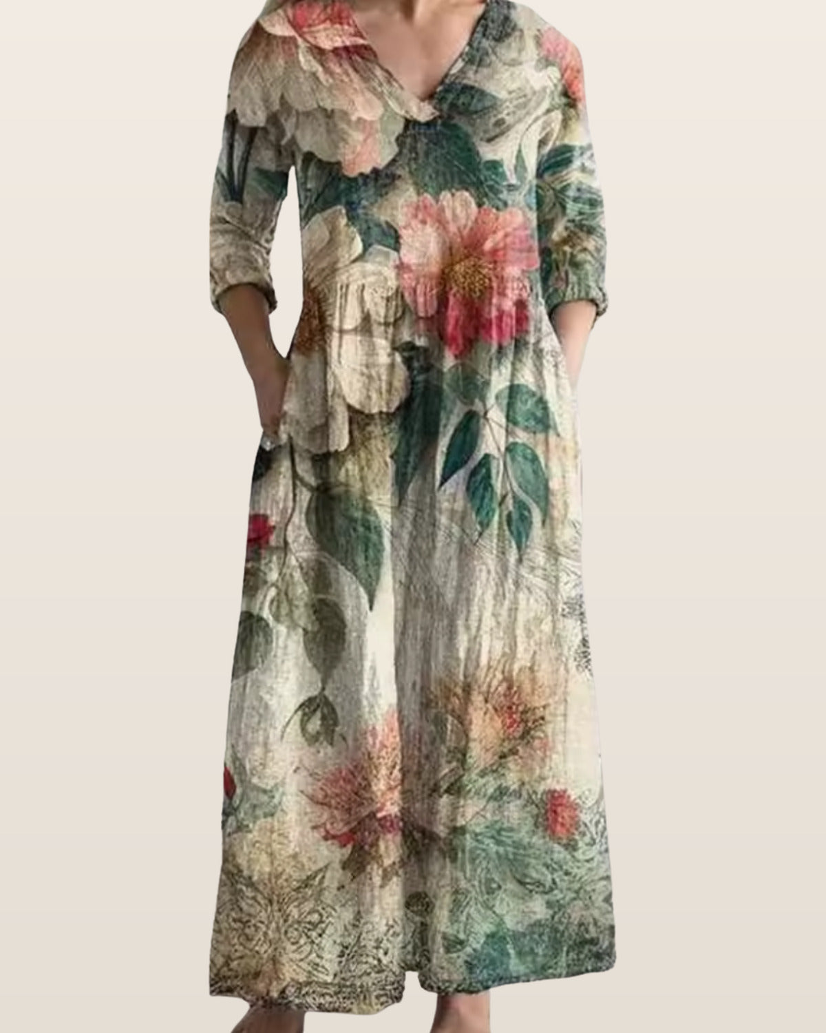 Tara | Floral Maxi Dress