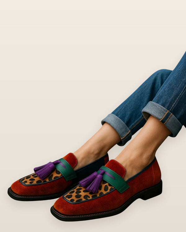 Tessa | Multicolor Chic Loafers