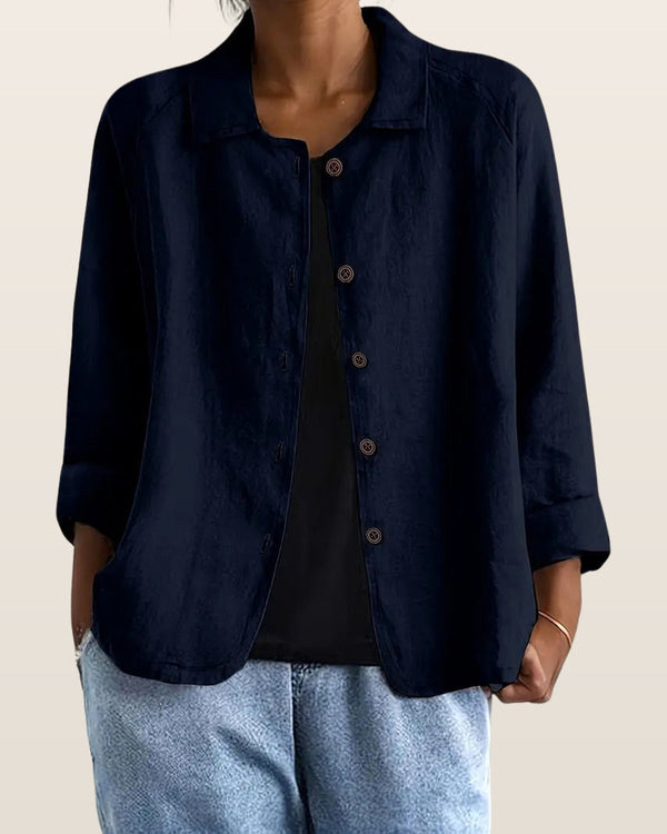 Cerisette | Navy Everyday Blouse