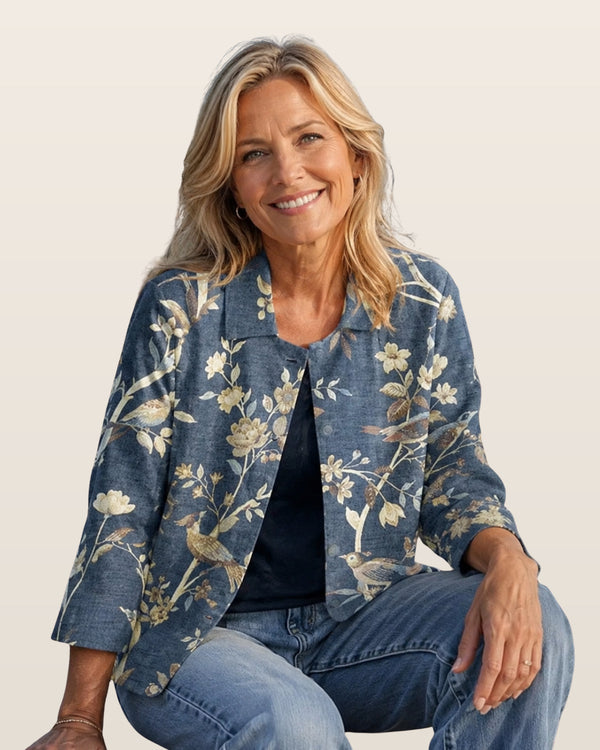 Oriella | Bird And Blossom Blouse