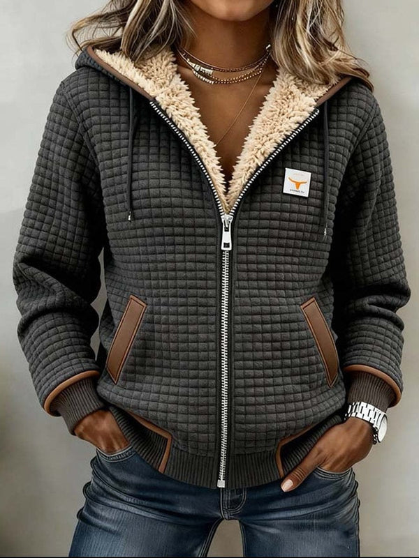 Camille | Women’s Quilted Hooded Jacket