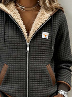 Camille | Women’s Quilted Hooded Jacket