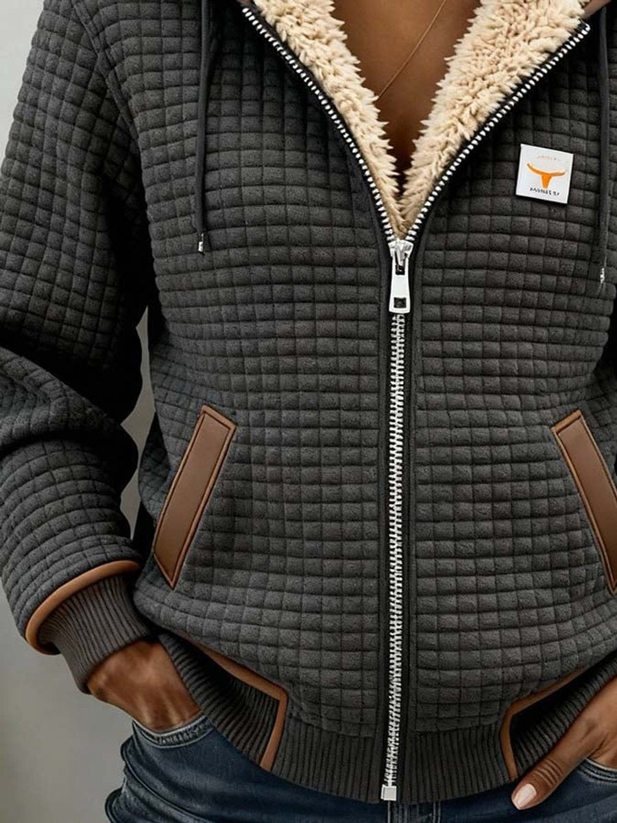 Camille | Women’s Quilted Hooded Jacket