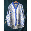 Elmirelle | Porcelain Bloom Blouse